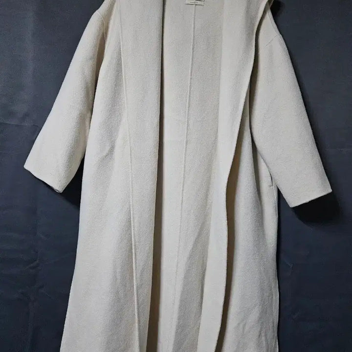 [BUNJANG] Verso Ivory Hooded Coat / Verso 베르소 아이보리 후드 코트55