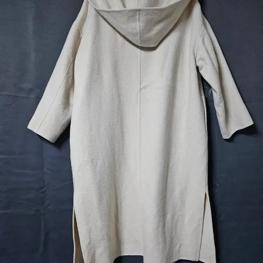 [BUNJANG] Verso Ivory Hooded Coat / Verso 베르소 아이보리 후드 코트55