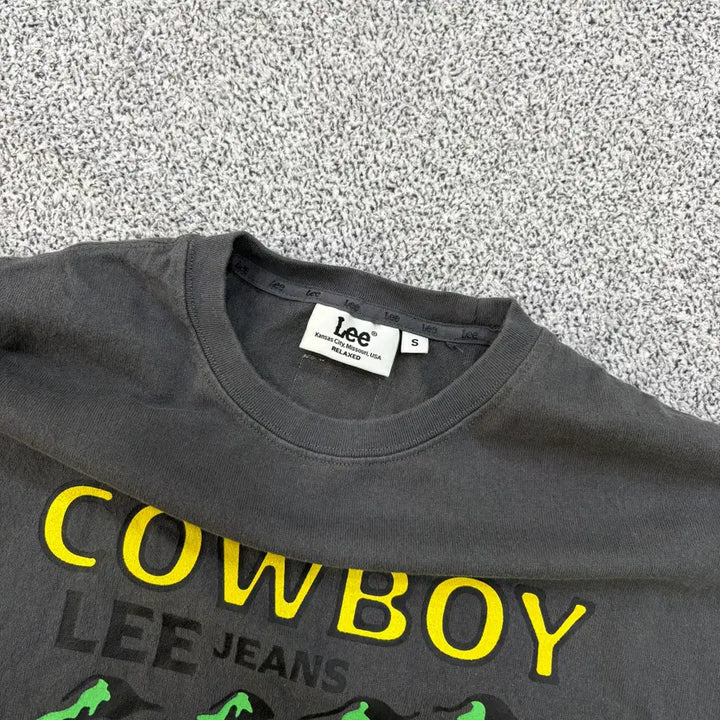 [BUNJANG] S Lee Cowboy Graphic T-shirt / S 리 LEE 반팔티 카우보이 리 그래픽 0310J