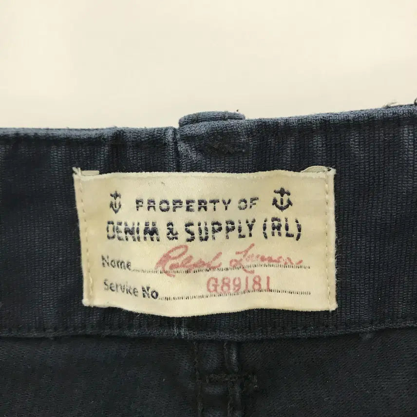 [BUNJANG] Polo Ralph Lauren Denim &amp; Supply Vintage Washed Denim Pants / 폴로 랄프로렌 데님앤서플라이 빈티지워싱 데님팬츠