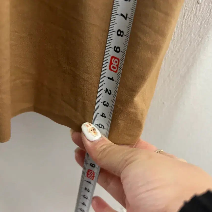 [SOLD OUT] 여성 브라운 체크 셔츠 원피스 S