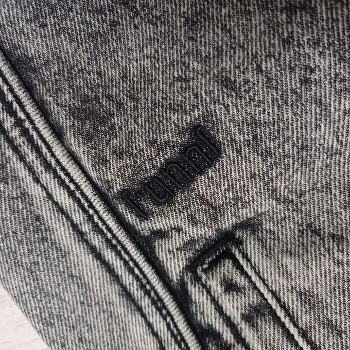 [BUNJANG] Juun.J Black Denim Jogger Pants (Size 52) / 준지 흑청데님조거팬츠 52사이즈