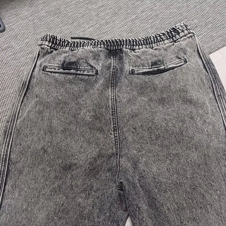 [BUNJANG] Juun.J Black Denim Jogger Pants (Size 52) / 준지 흑청데님조거팬츠 52사이즈
