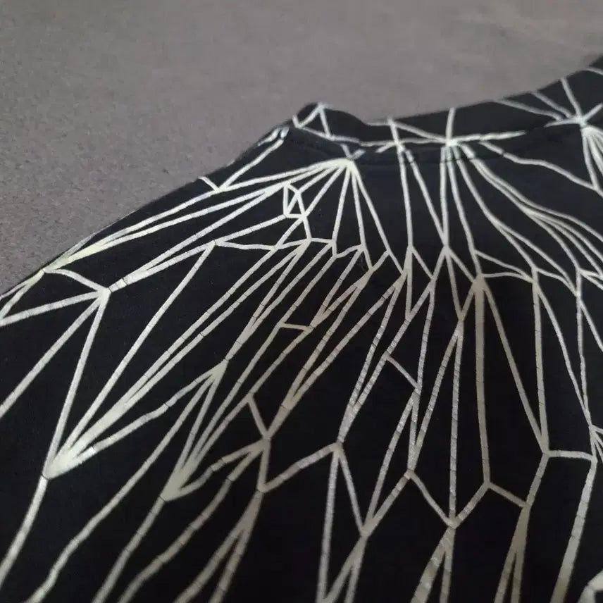 [BUNJANG] Marcelo Burlon Short Sleeve T-shirt (Black, M) / 마르셀로불론 반팔 티셔츠 M 블랙