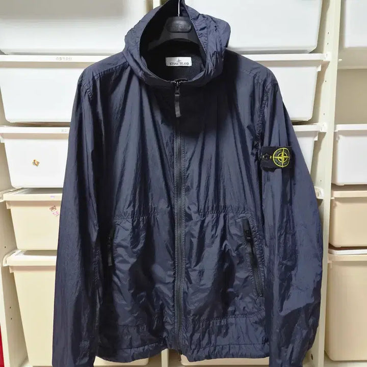 [BUNJANG] Stone Island Crinkle Reps Large Jacket / 23ss 스톤아일랜드 크링클랩스 라지