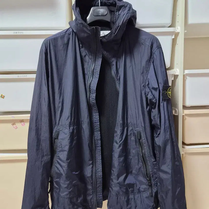 [BUNJANG] Stone Island Crinkle Reps Large Jacket / 23ss 스톤아일랜드 크링클랩스 라지