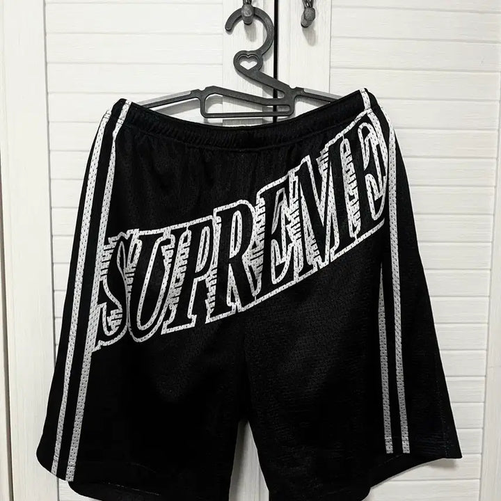 [BUNJANG] Supreme Mesh Shorts Black / 슈프림 슬랩 샷 메쉬 쇼츠 블랙