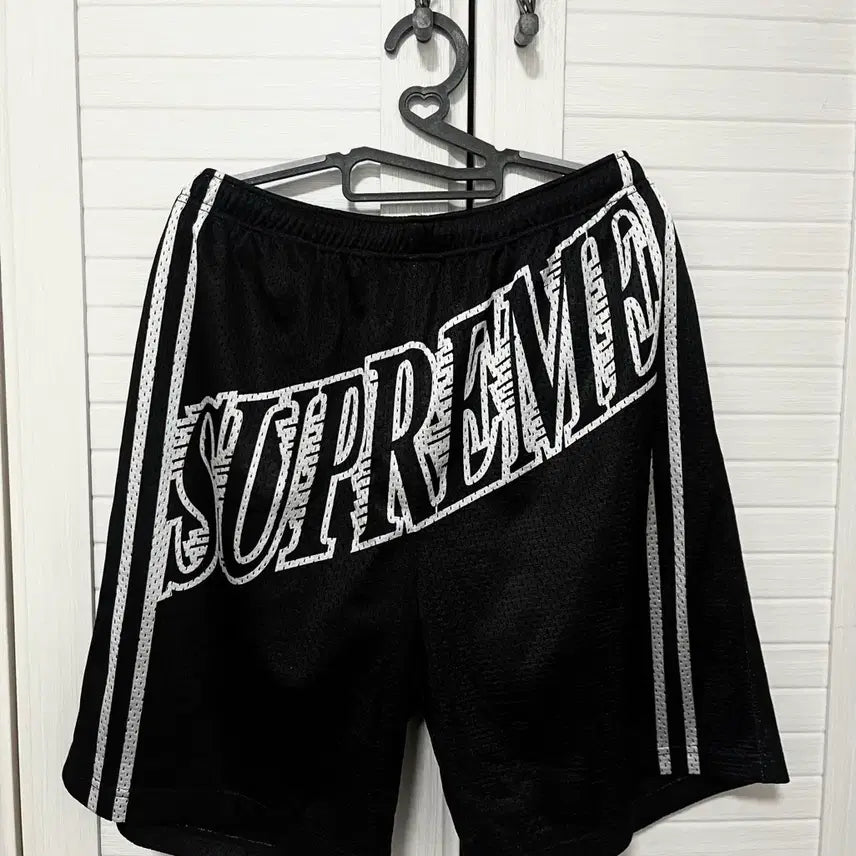 [BUNJANG] Supreme Mesh Shorts Black / 슈프림 슬랩 샷 메쉬 쇼츠 블랙