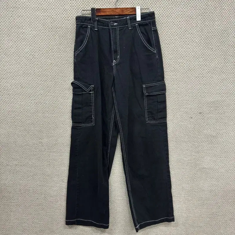 [SOLD OUT] 에이치앤엠 Y2K 카고 바지 27인치 M13649