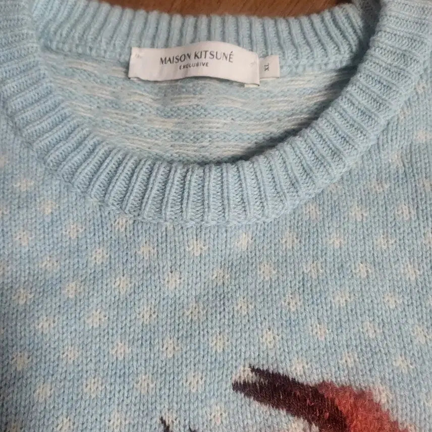 [BUNJANG] Maison Kitsune Fox Sweater XL / 메종키츠네 여우스웨터 xl사이즈 팝니다