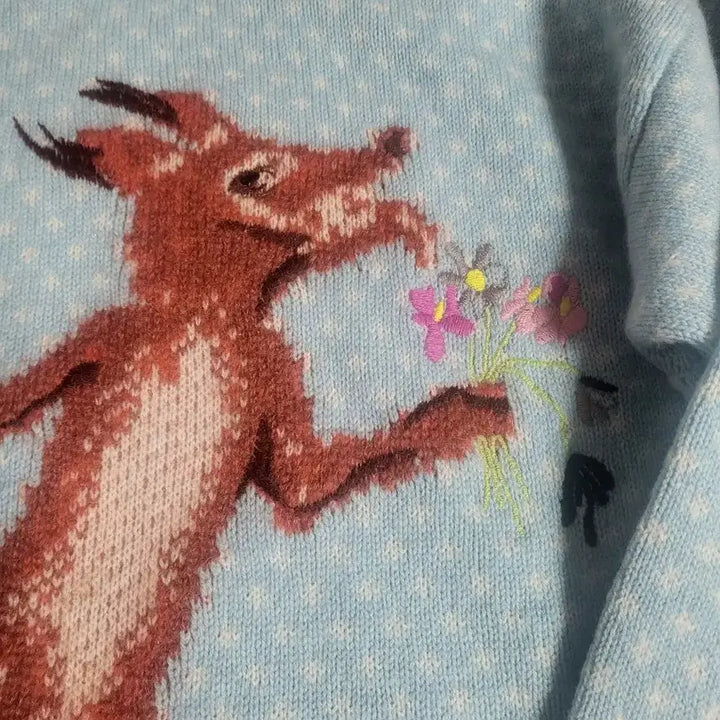 [BUNJANG] Maison Kitsune Fox Sweater XL / 메종키츠네 여우스웨터 xl사이즈 팝니다