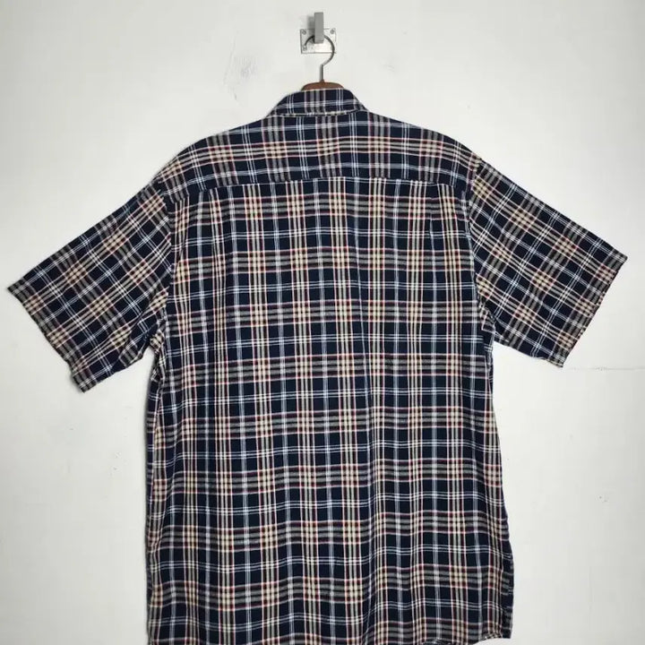 [BUNJANG] Carhartt Checkered Short Sleeve Shirt / 칼하트 체크 반팔 셔츠