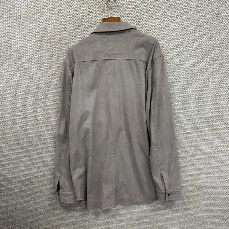 [BUNJANG] ZARA Suede Shirt Jacket (L) / 자라 ZARA 캐주얼 스웨이드 셔츠 자켓 L A07364