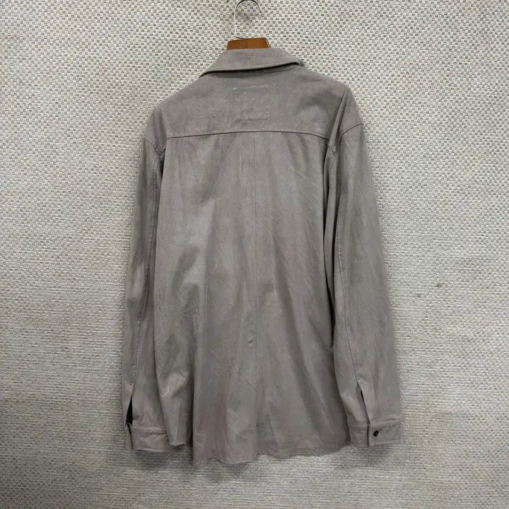 [BUNJANG] ZARA Suede Shirt Jacket (L) / 자라 ZARA 캐주얼 스웨이드 셔츠 자켓 L A07364