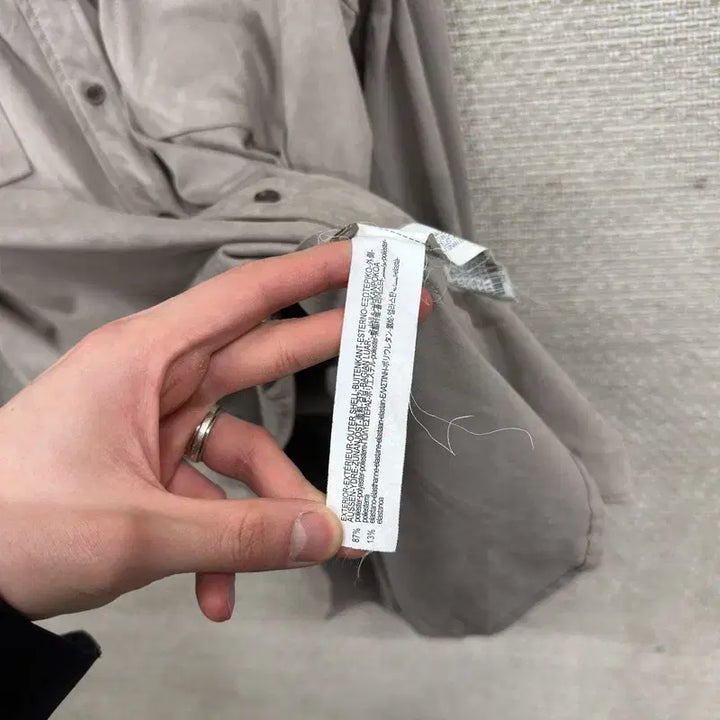[BUNJANG] ZARA Suede Shirt Jacket (L) / 자라 ZARA 캐주얼 스웨이드 셔츠 자켓 L A07364