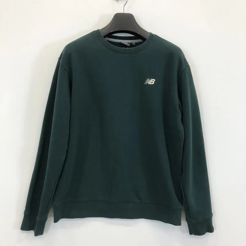 [BUNJANG] New Balance Green Sweatshirt (Size 100) / 뉴발란스 그린 스웻셔츠 100