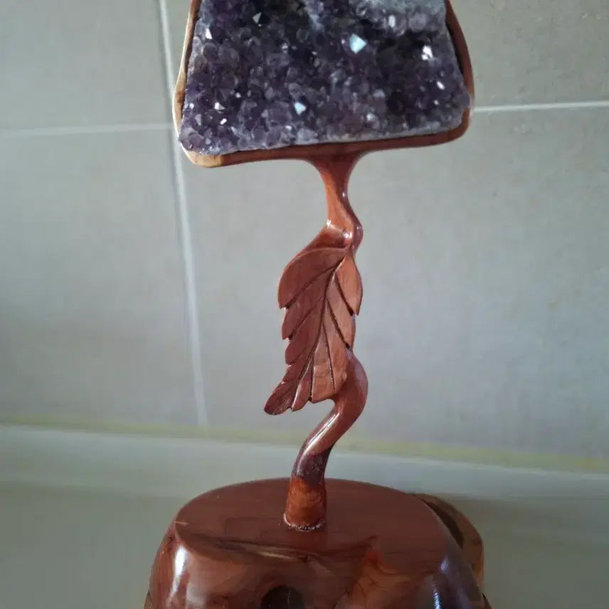 [BUNJANG] Amethyst Gemstone Sculpture / 자수정