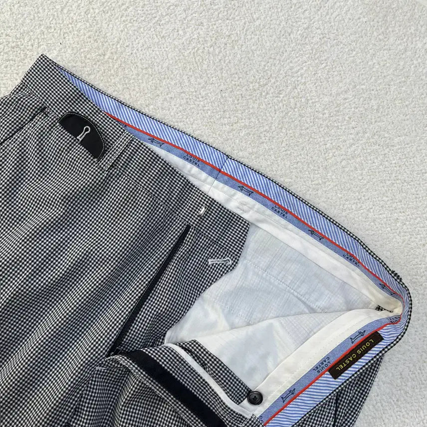 [BUNJANG] Louis Castel Golf Check Pants / 86 루이까스텔 골프 체크 바지 0310M16