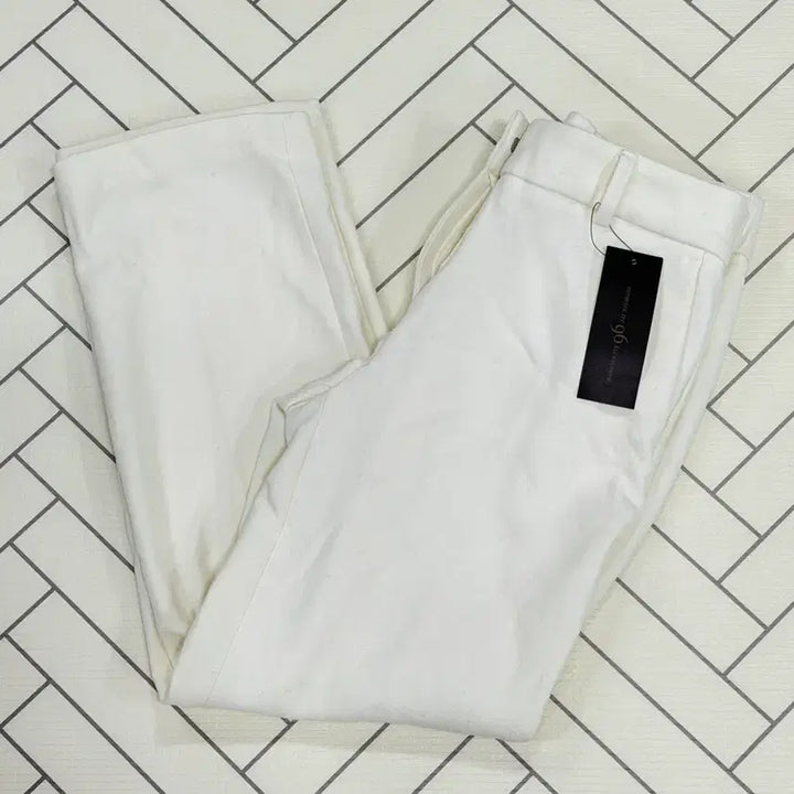 [BUNJANG] Unbranded Ivory Elastic Waist Slacks / 새상품!! 여자66 아이보리 허리밴딩 슬렉스 봄바지