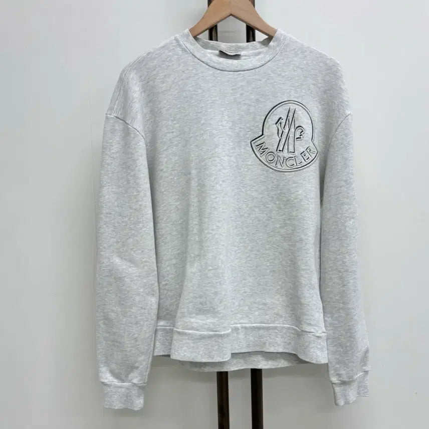 [BUNJANG] Moncler Big Logo Sweatshirt / [M]몽클레어 빅로고 맨투맨