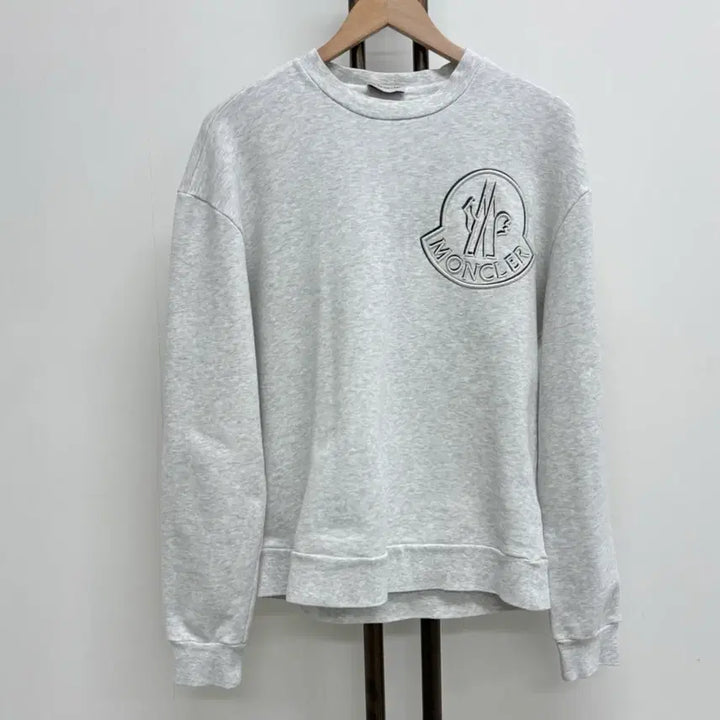 [BUNJANG] Moncler Big Logo Sweatshirt / [M]몽클레어 빅로고 맨투맨