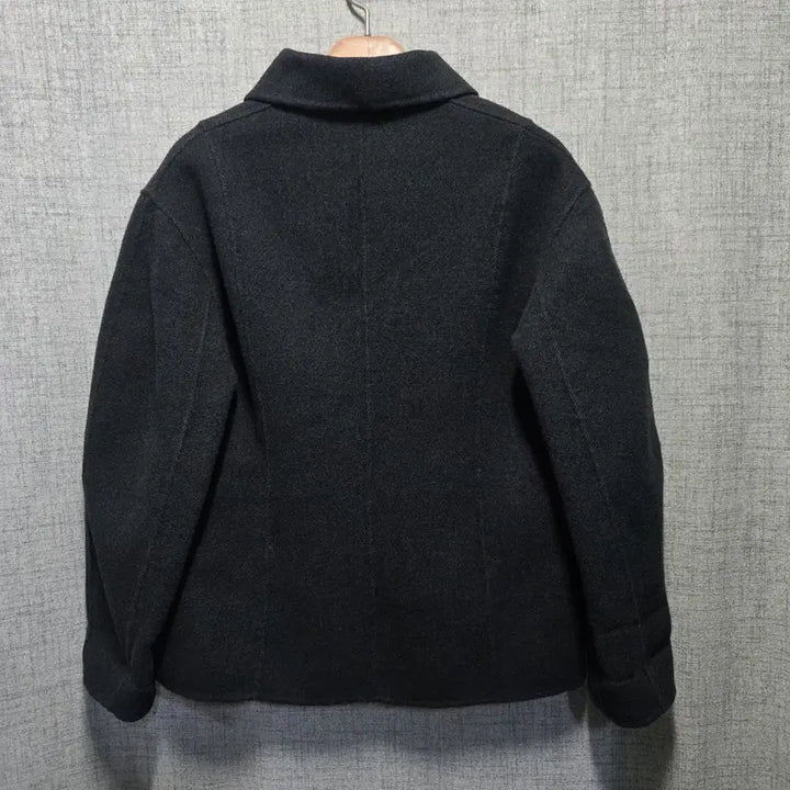 [BUNJANG] ZICOT Wool Black Short Coat (Size 55) / 지컷 모직 블랙 숏 코트 55