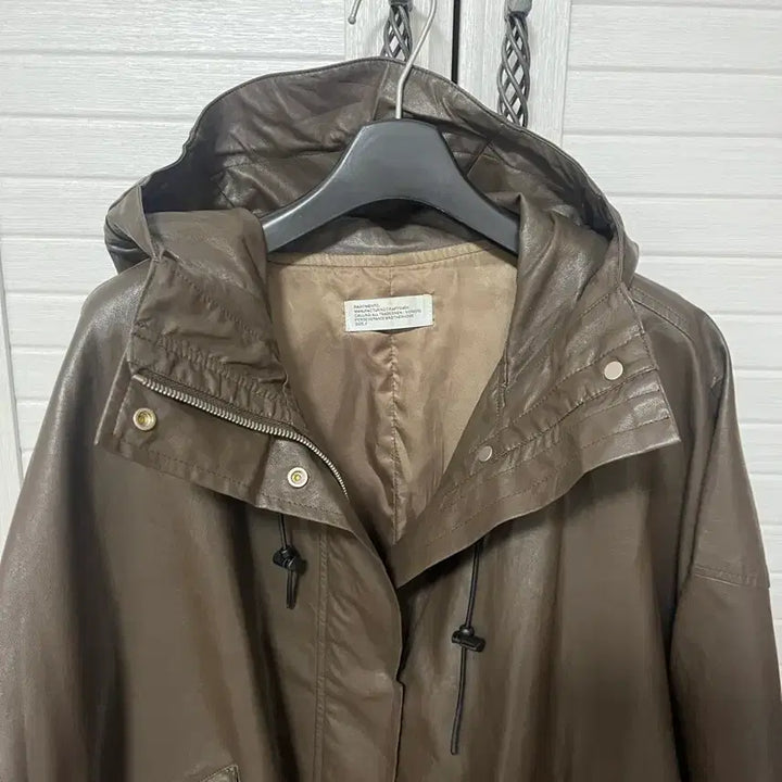 [BUNJANG] Partimento Vegan Leather Fishtail Parka / 파르티멘토 비건레더 피쉬테일