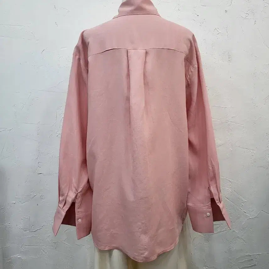 [BUNJANG] Pink Loose Fit Shirt Jacket / 봄신상 핑크 루즈핏 셔츠 자켓F