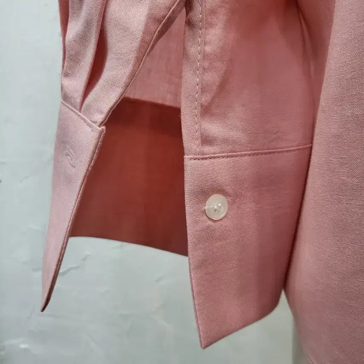 [BUNJANG] Pink Loose Fit Shirt Jacket / 봄신상 핑크 루즈핏 셔츠 자켓F