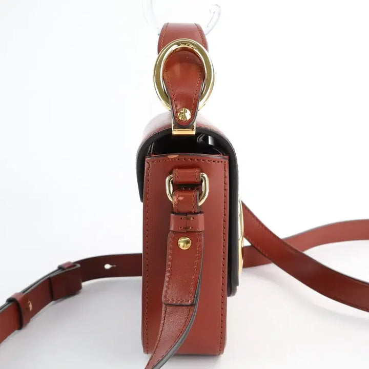 [BUNJANG] Chloé C Small Leather Bag Tote Shoulder Crossbody Bag Brown / 끌로에 C 스몰 레더 백 토트백 숄더백 크로스백 브라운