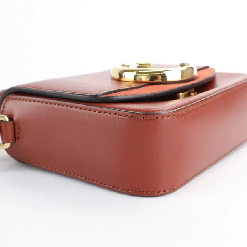 [BUNJANG] Chloé C Small Leather Bag Tote Shoulder Crossbody Bag Brown / 끌로에 C 스몰 레더 백 토트백 숄더백 크로스백 브라운