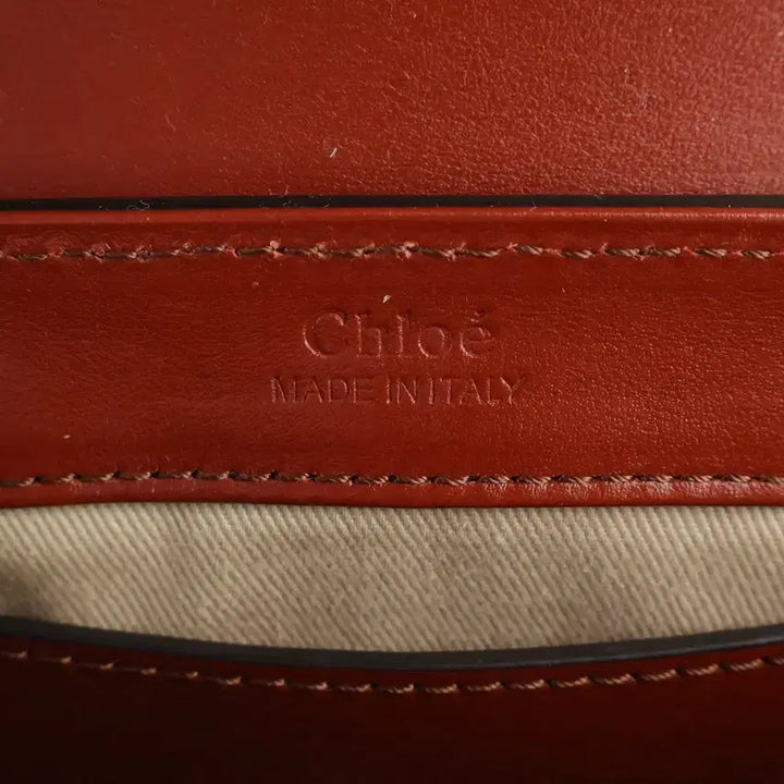 [BUNJANG] Chloé C Small Leather Bag Tote Shoulder Crossbody Bag Brown / 끌로에 C 스몰 레더 백 토트백 숄더백 크로스백 브라운