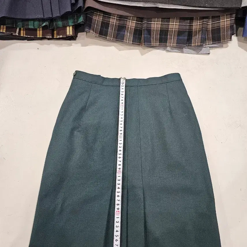 [BUNJANG] Used School Uniform Skirt Size 71 / 중고 교복치마 사이즈 71