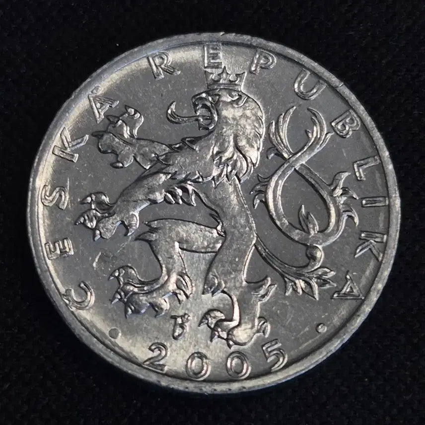 [BUNJANG] Czech 50 Haleru Coin / [EP. 831] 2005년 체코 50원 할레르 동전