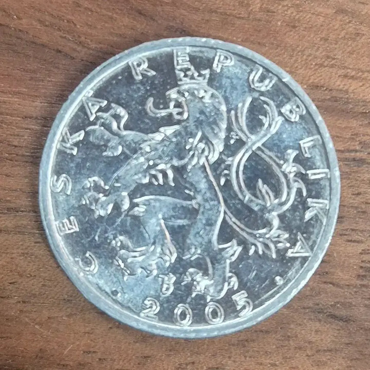 [BUNJANG] Czech 50 Haleru Coin / [EP. 831] 2005년 체코 50원 할레르 동전