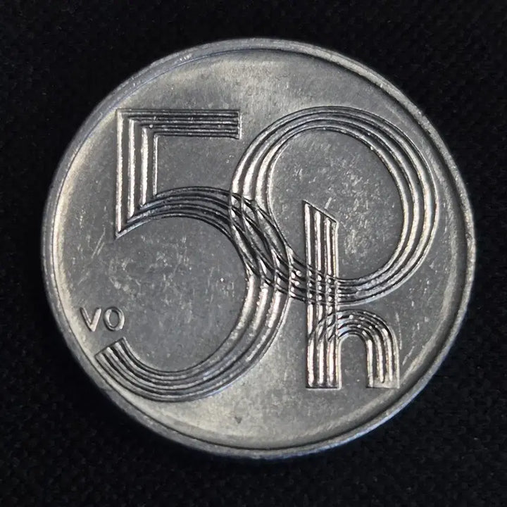 [BUNJANG] Czech 50 Haleru Coin / [EP. 831] 2005년 체코 50원 할레르 동전