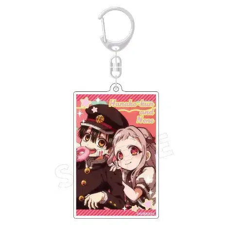 [BUNJANG] Jihagun Hanako &amp; Yashiro Nene Acrylic Keyring / 지하군 아크릴 키링 하나코&amp;야시로 네네