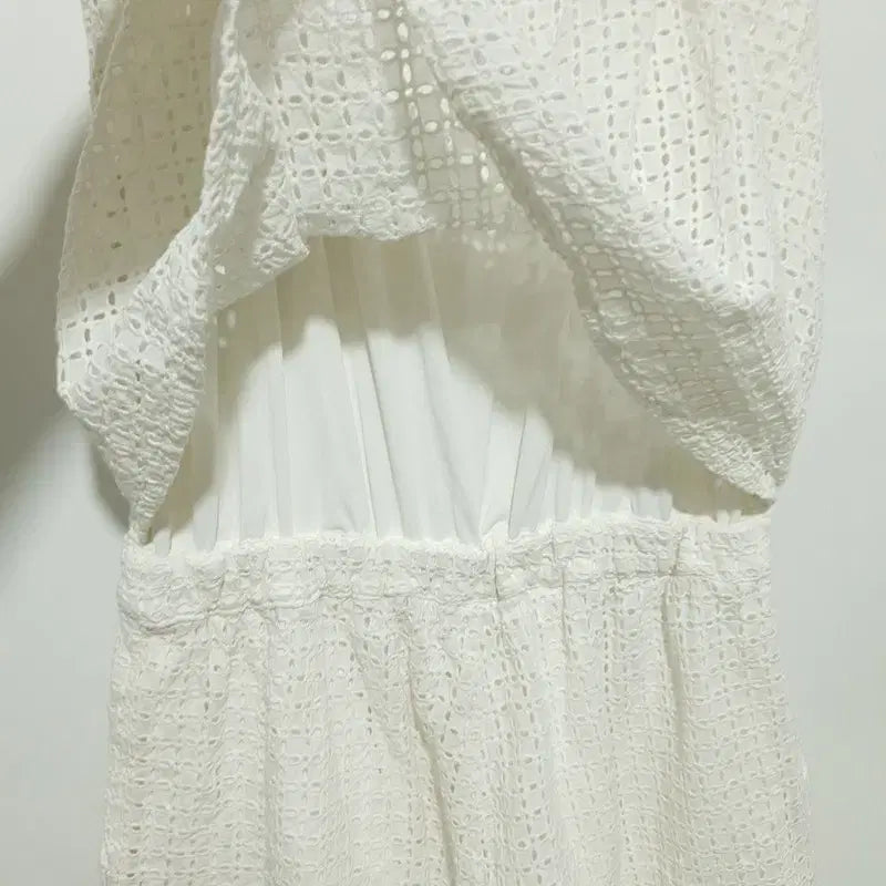 [BUNJANG] Unbranded Punching String Tank Jumpsuit / 펀칭 끈나시 점프수트 M_S0567