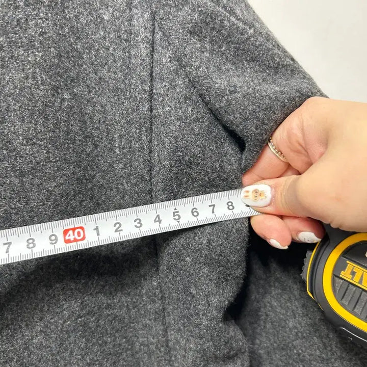 [BUNJANG] Beanpole Charcoal Double Breasted Pea Coat Jacket / 빈폴 차콜색 더블 피코트 자켓 M 95사이즈