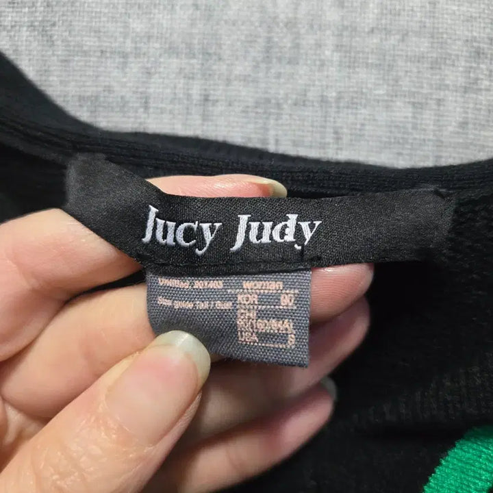 [BUNJANG] JUCY JUDY Sailor Collar Knit Top / 쥬시쥬디 블랙 세일러 카라 니트 그린 포인트 90