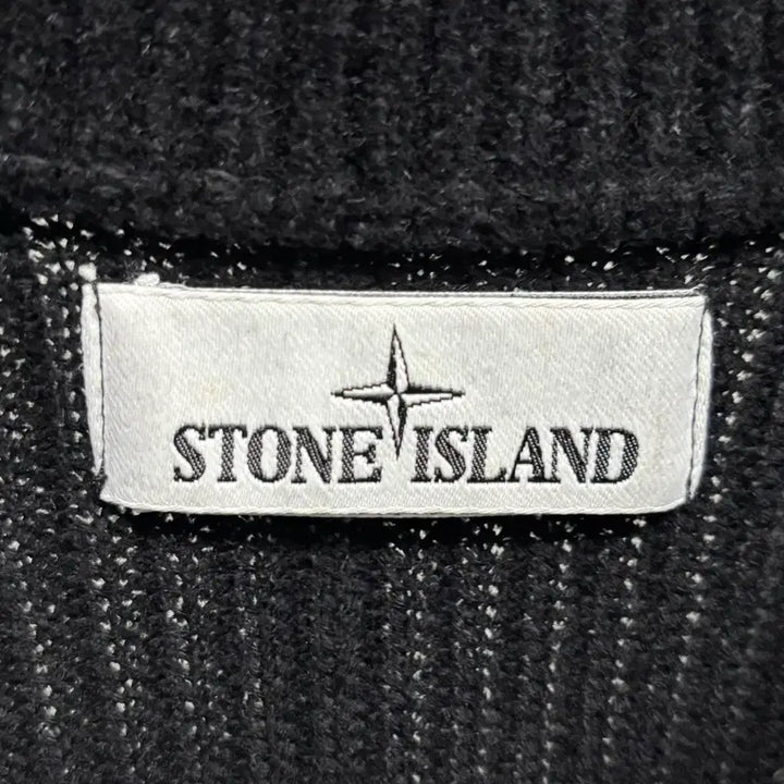 [BUNJANG] Stone Island Ribbed Knit Sweater / [XXL]스톤아일랜드 와펜패치 골지 니트