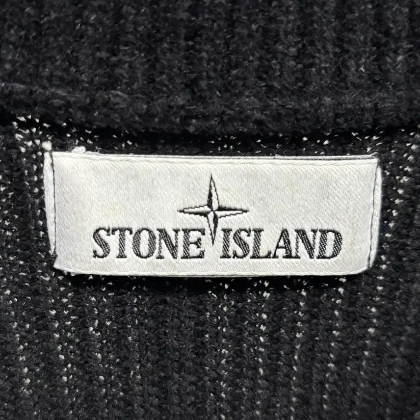 [BUNJANG] Stone Island Ribbed Knit Sweater / [XXL]스톤아일랜드 와펜패치 골지 니트