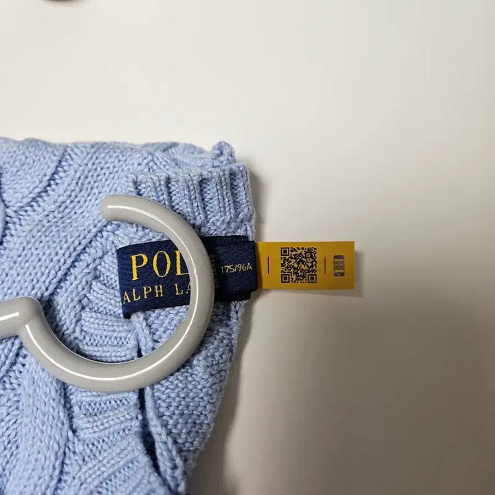 [BUNJANG] Polo Ralph Lauren Cable Knit Sweater - Sky Blue / 폴로 랄프로렌 케이블 니트 M사이즈 하늘색 팝니다