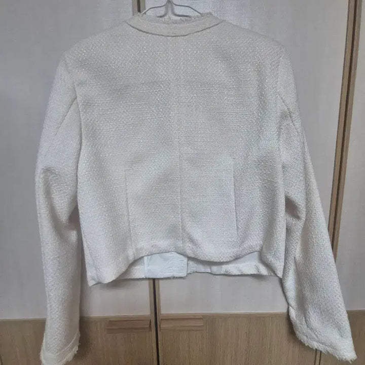 [BUNJANG] Lucirj Jane Tweed Jacket Ivory S / 루시르주 Jane 트위드 자켓 아이보리 S 새상품