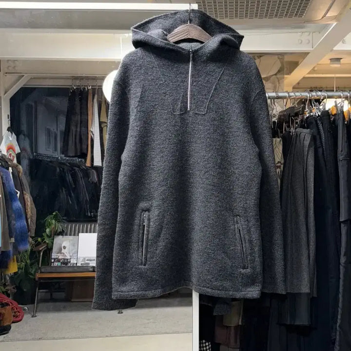 [BUNJANG] Kiyoko Takase Half-Zip Wool Knit / Kiyoko takase 하프집업 울니트