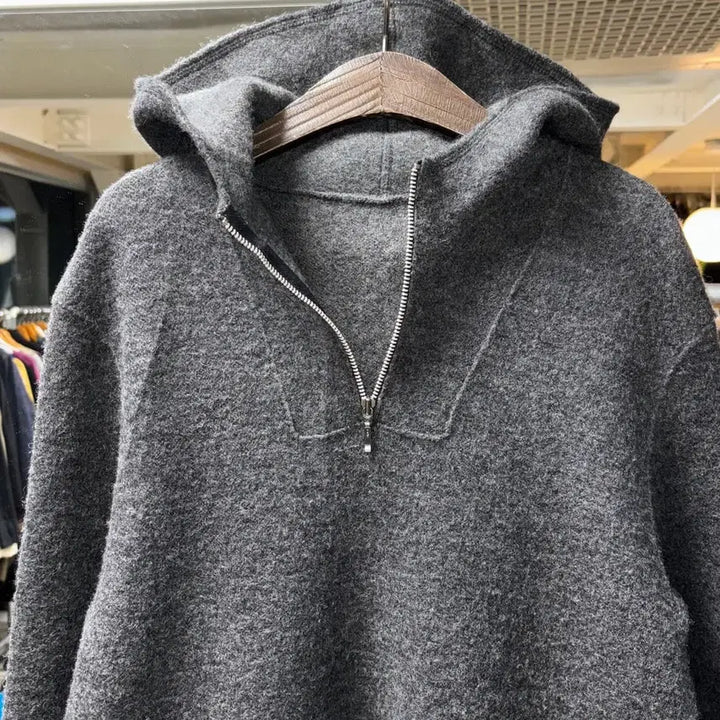 [BUNJANG] Kiyoko Takase Half-Zip Wool Knit / Kiyoko takase 하프집업 울니트