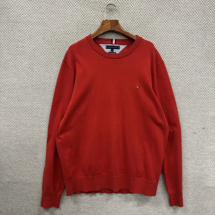[BUNJANG] Tommy Hilfiger Side Logo Knit Sweater XL / 타미힐피거 사이드로고 니트 XL M13551