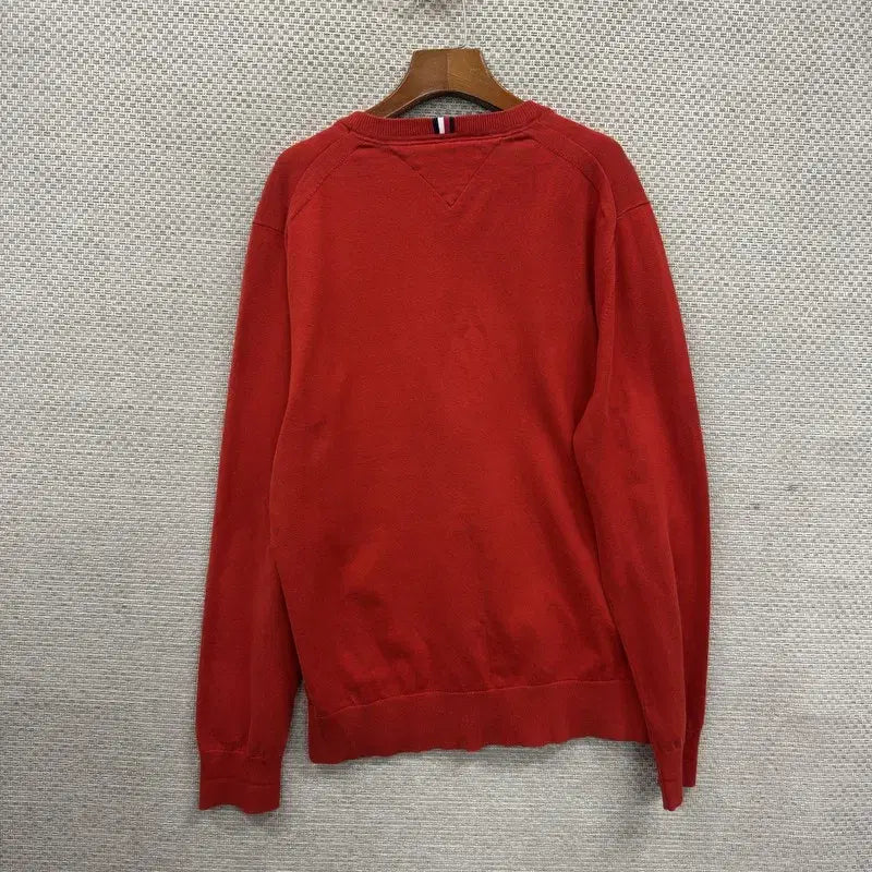 [BUNJANG] Tommy Hilfiger Side Logo Knit Sweater XL / 타미힐피거 사이드로고 니트 XL M13551
