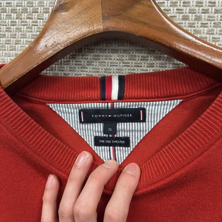 [BUNJANG] Tommy Hilfiger Side Logo Knit Sweater XL / 타미힐피거 사이드로고 니트 XL M13551