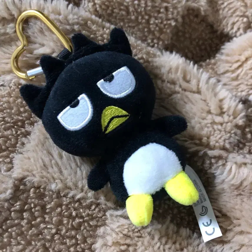 [BUNJANG] Sanrio Badtz-Maru Plush Keychain / 산리오 배드바츠마루 인형 키링